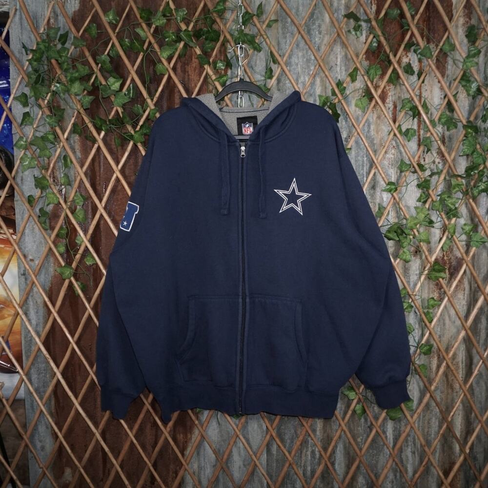 XXL - Vintage Y2K Nfl Hoodies double sided multiple graphic